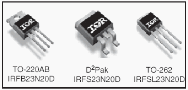 IRFS23N20D, HEXFET Power MOSFETs Discrete N-Channel
